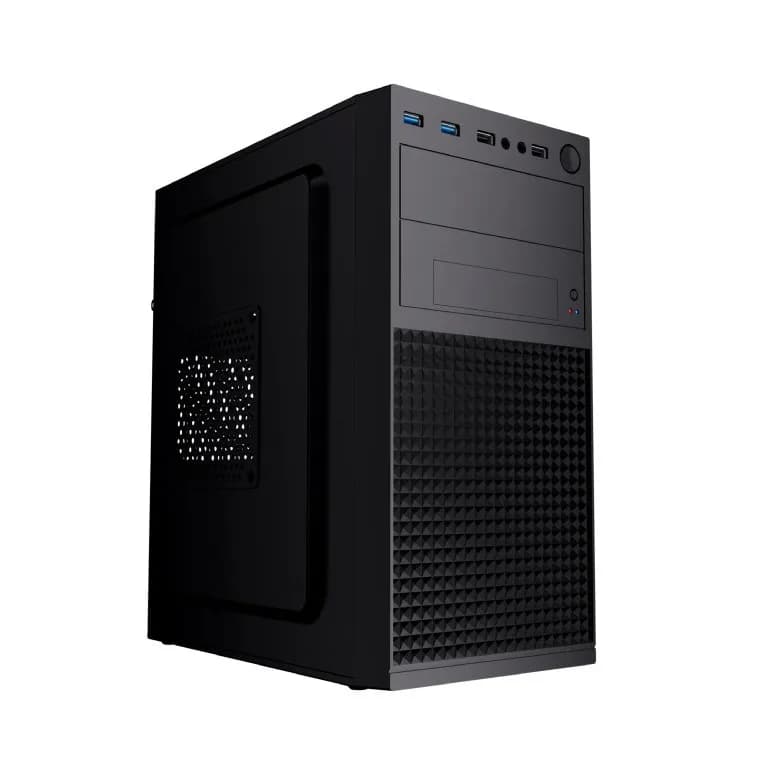Gembird OBUDOWA FORNAX K300 MINI-TOWER (2X USB 3.0, 2X USB 2.0, HD AUDIO) CZARNA, zdjęcie 1 z 7