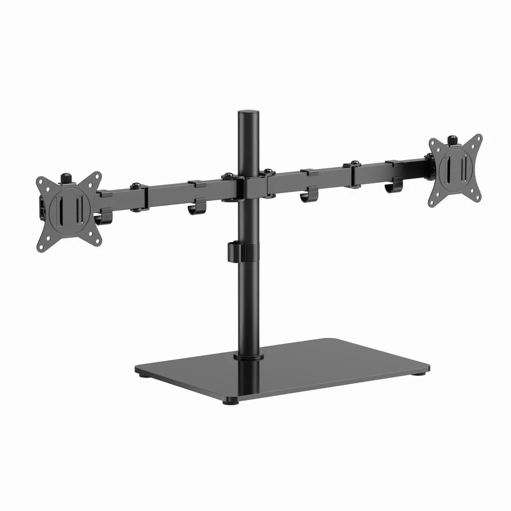 Gembird STOJAK BIURKOWY NA DWA MONITORY (REGULOWANY) 17”-32”, DO 9 KG, zdjęcie 1 z 2