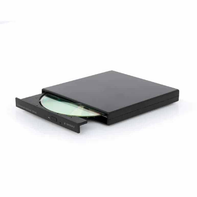 Gembird ZEWNĘTRZNA NAGRYWARKA DVD 8X, CD 24X USB 2.0 CZARNA, zdjęcie 1 z 6