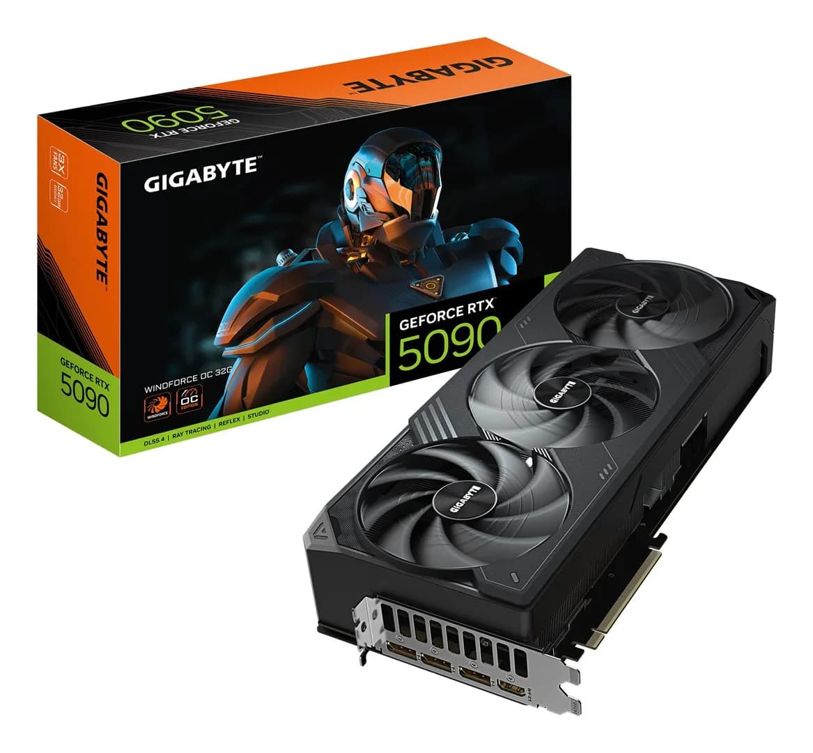 Gigabyte Karta graficzna GeF RTX 5090 Windforce 32G, zdjęcie 1 z 8