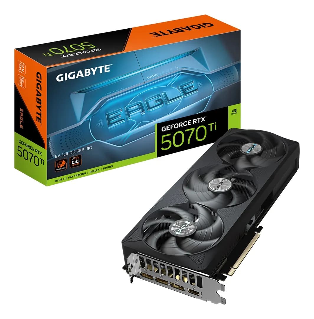 Gigabyte Karta graficzna GeForce RTX 5070 Ti EAGLE OC 16GB, zdjęcie 1 z 8