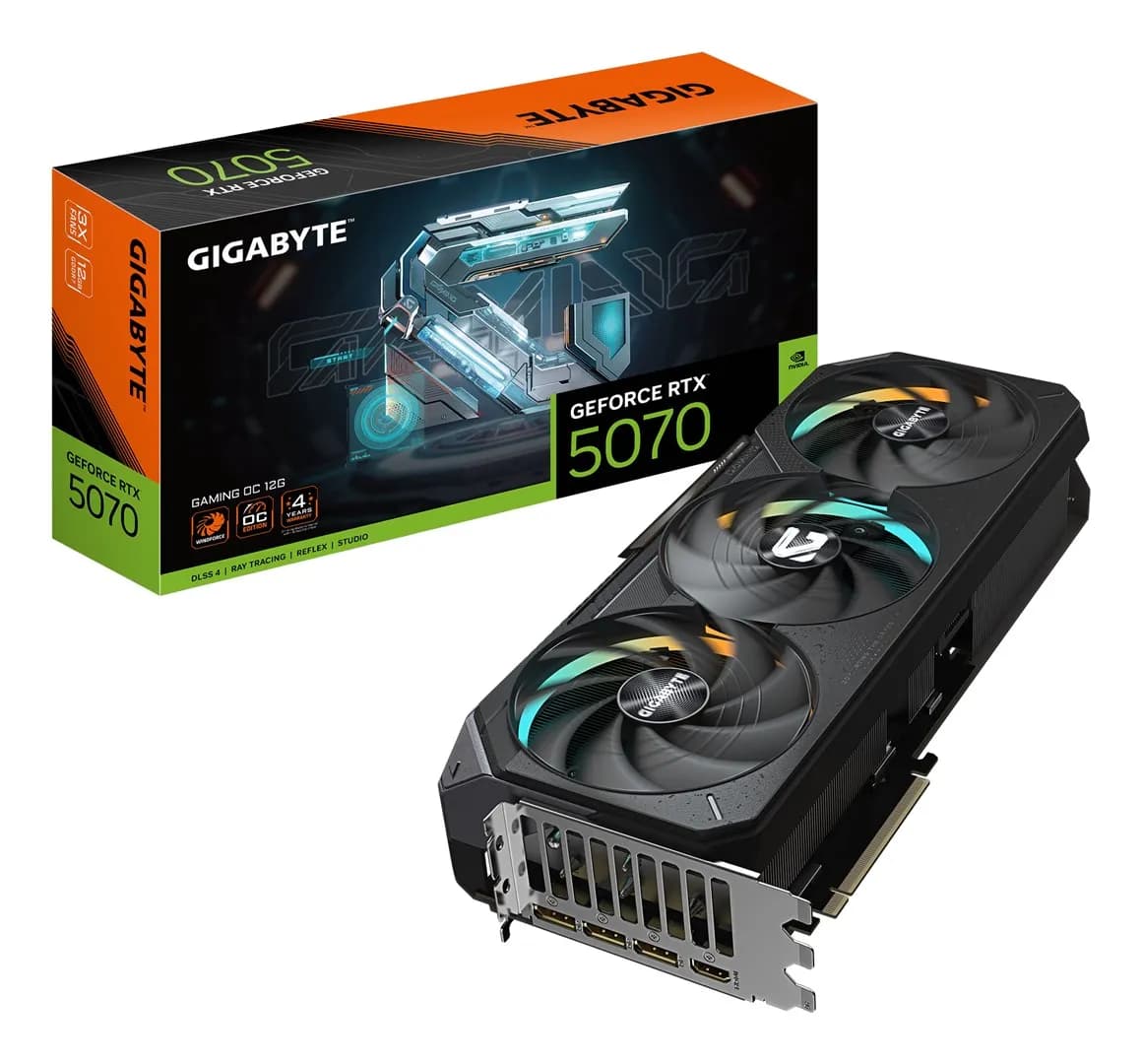 Gigabyte Karta graficzna GeForce RTX 5070 Ti GAMING OC 16GB, zdjęcie 1 z 8