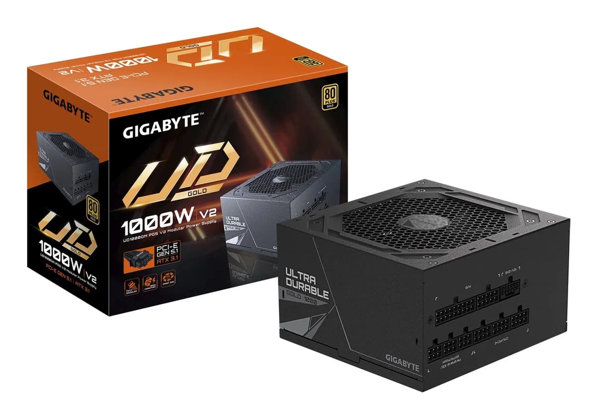 Gigabyte Zasilacz UD1000GM PG5 V2 1000W 80+ Gold, zdjęcie 1 z 7