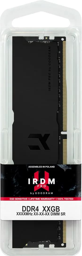 Goodram DDR4 IRP-K3600D4V64L18/32GDC 32GB Dual Channel 3600MHz 18-22-22 Deep Black, zdjęcie 1 z 8