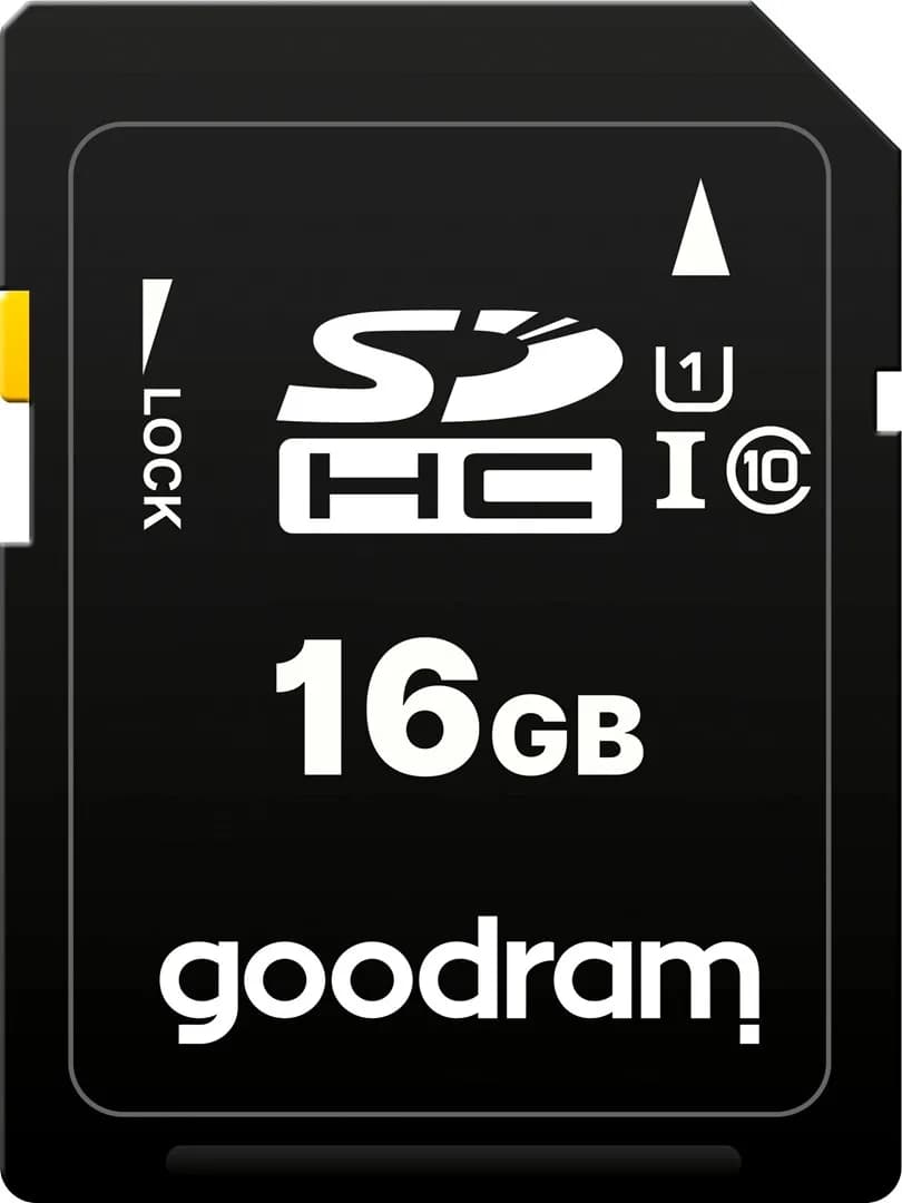 Goodram Karta pamięci S1A0-0160R12 (16GB; Class 10, Class U1, V10; Karta pamięci), zdjęcie 1 z 3