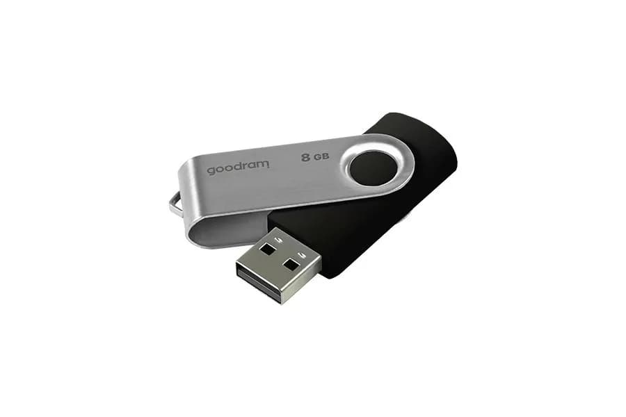 Goodram Pendrive Twister UTS2-0080K0R11 (8GB; USB 2.0; kolor czarny), zdjęcie 1 z 5