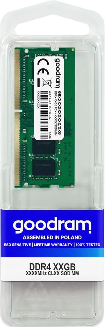 Goodram SO-DIMM DDR4 16GB PC4-25600 3200MHz CL22, zdjęcie 1 z 3