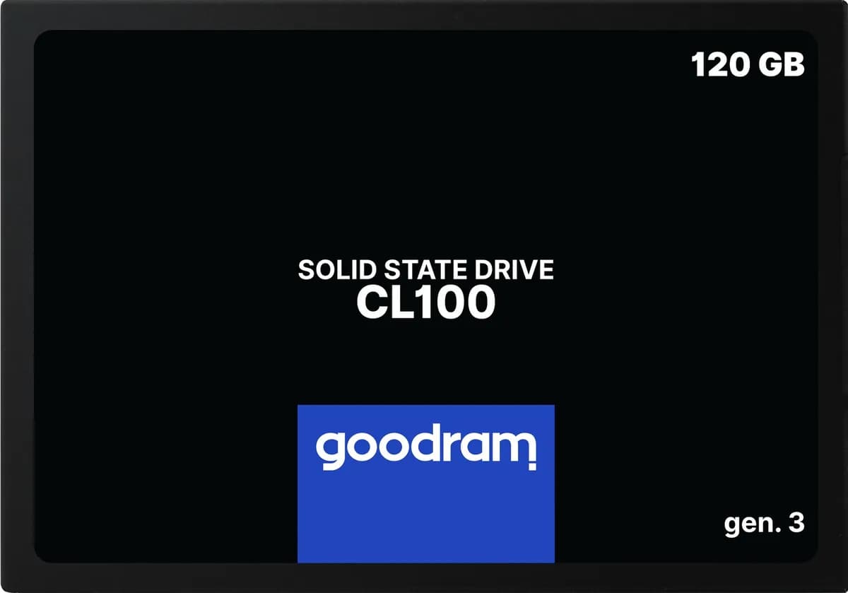 Goodram SSD CL100 Gen. 3 120GB SATA III 2,5 RETAIL, zdjęcie 1 z 8