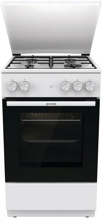 Gorenje Kuchnia gazowa GG5A14WJ | piekarnik gazowy | 70 l | 4 palniki | biały, zdjęcie 1 z 12