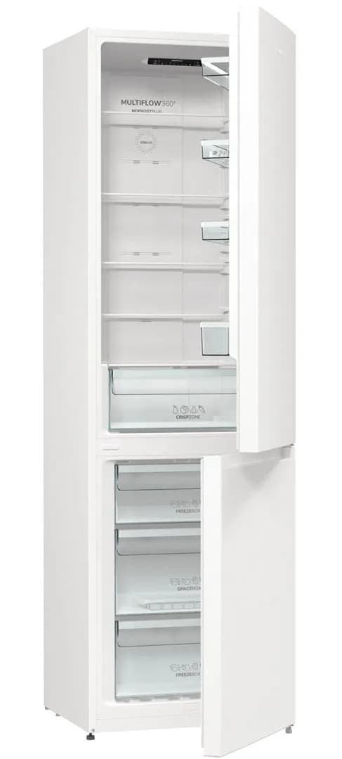 Gorenje Lodówka NRK6202EW4 No Frost 200 cm | FreshZone | MultiAirflow | LED, zdjęcie 1 z 6