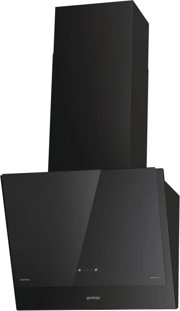 Gorenje Okap kominowy WHI6SYB 60 cm | sterowanie dotykowe | LED | czarny, zdjęcie 1 z 6