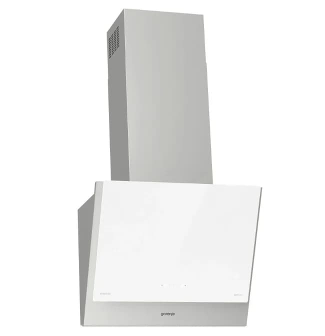 Gorenje Okap kominowy WHI6SYW 60 cm | sterowanie dotykowe | LED | biały, zdjęcie 1 z 4