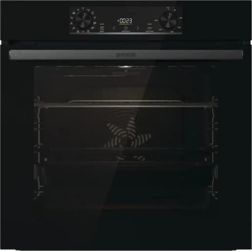 Gorenje Piekarnik elektryczny BOS6737E06FBG 77 l | AirFry | pyroliza | ExtraSteam | czarny, zdjęcie 1 z 12