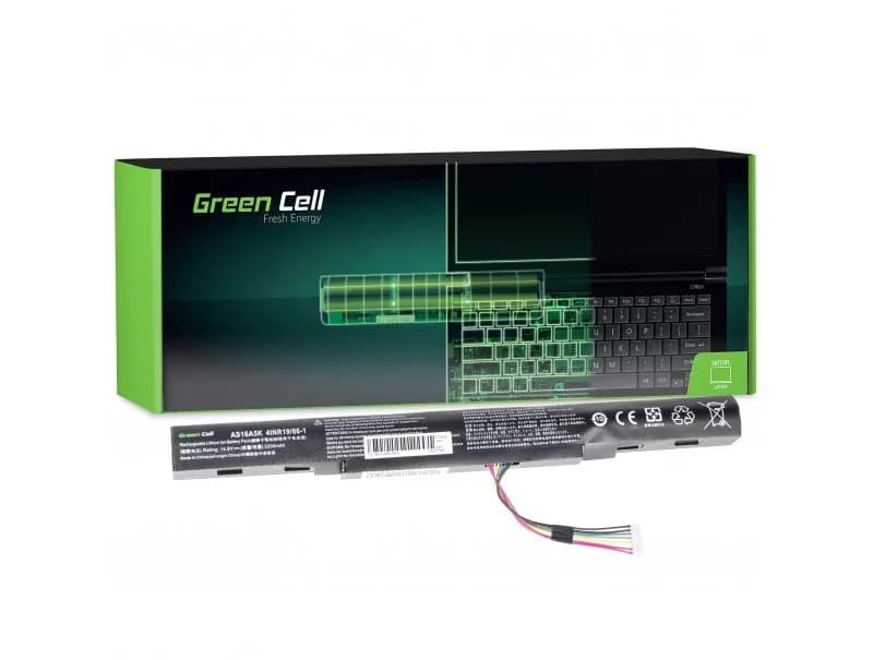 Green Cell BATERIA AC51 DO ACER AS16A5K-4S1P 2200 MAH 14.6V, zdjęcie 1 z 6