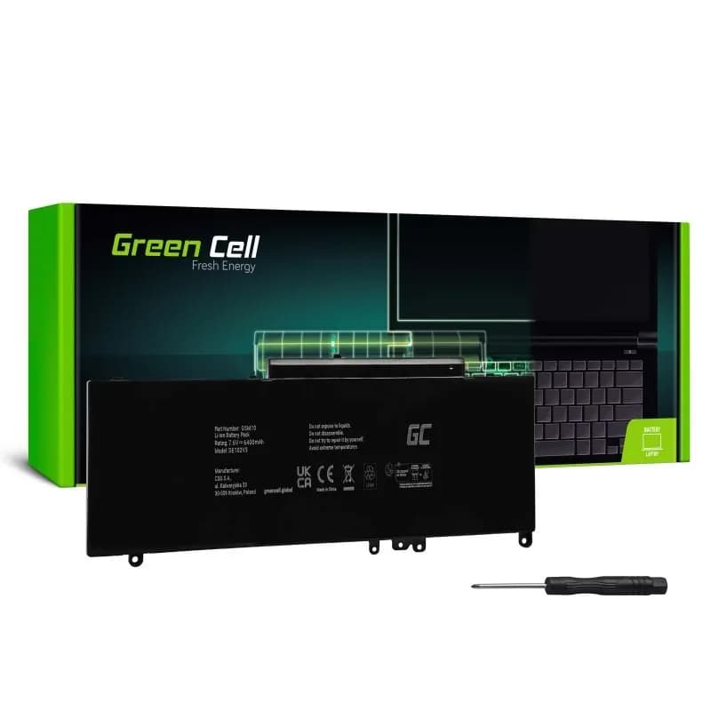 Green Cell BATERIA DE102V3 G5M10 0WYJC2 DO DELL LATITUDE E5250 E5450 E5550 6200MAH 7.6V, zdjęcie 1 z 5