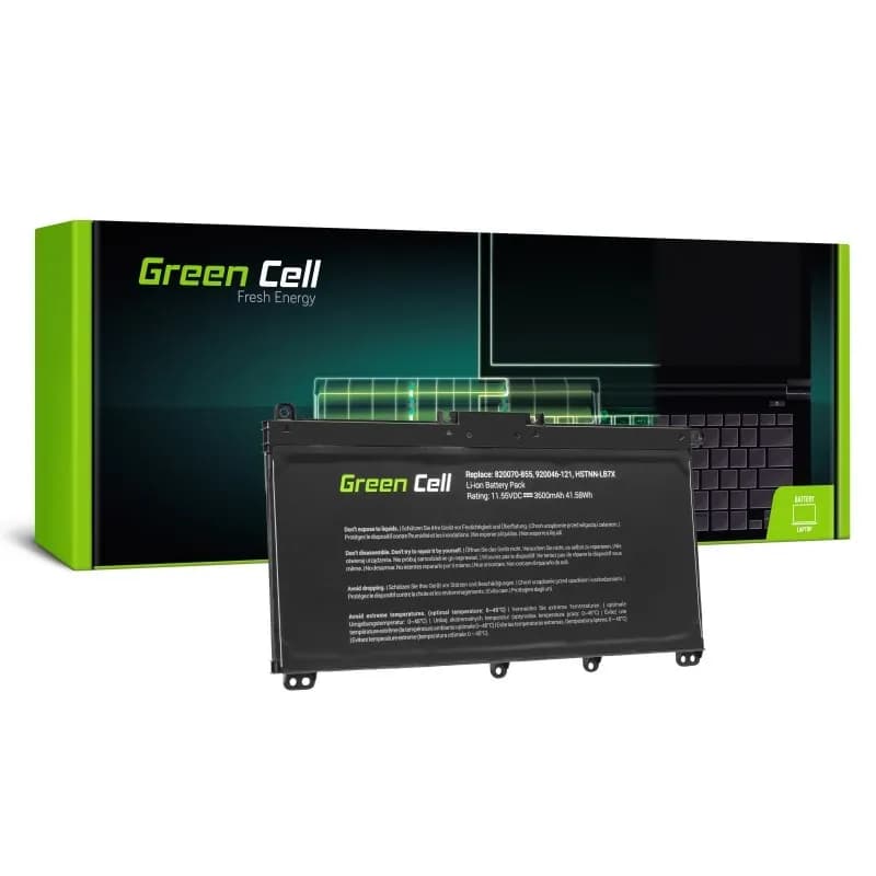 Green Cell BATERIA HP145 TF03XL DO HP PAVILION 14 15 15T 15Z 17 17Z 3400MAH 11,55V, zdjęcie 1 z 5
