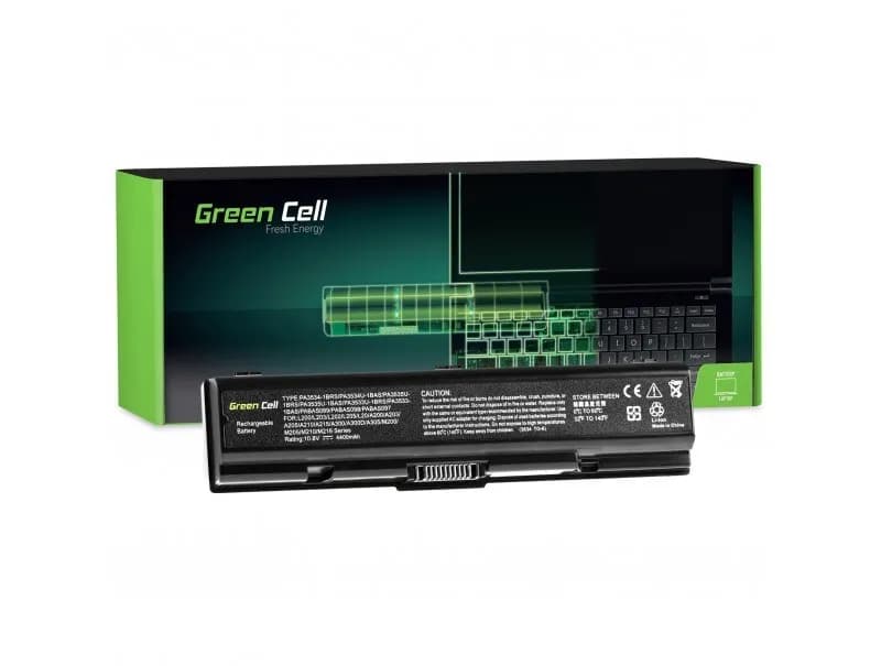 Green Cell BATERIA TS01 DO TOSHIBA PA3534U-1BRS 4400 MAH 10.8V, zdjęcie 1 z 5