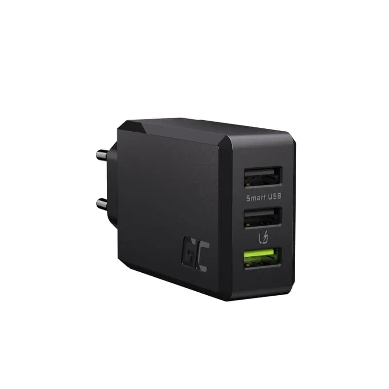Green Cell ŁADOWARKA SIECIOWA CHARGE SOURCE 3 3XUSB 30W QC 3.0, zdjęcie 1 z 3