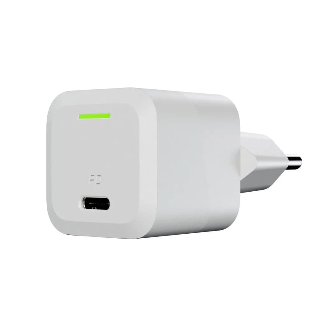 Green Cell ŁADOWARKA USB-C GAN GC POWERGAN 33W PD 3.0 QC 3.0 USB-C BIAŁA, zdjęcie 1 z 9