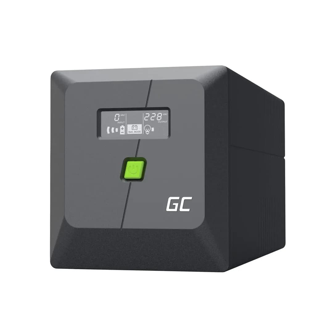 Green Cell UPS POWERPROOF 600W/1000VA MODYFIKOWANA SINUSOIDA, zdjęcie 1 z 12