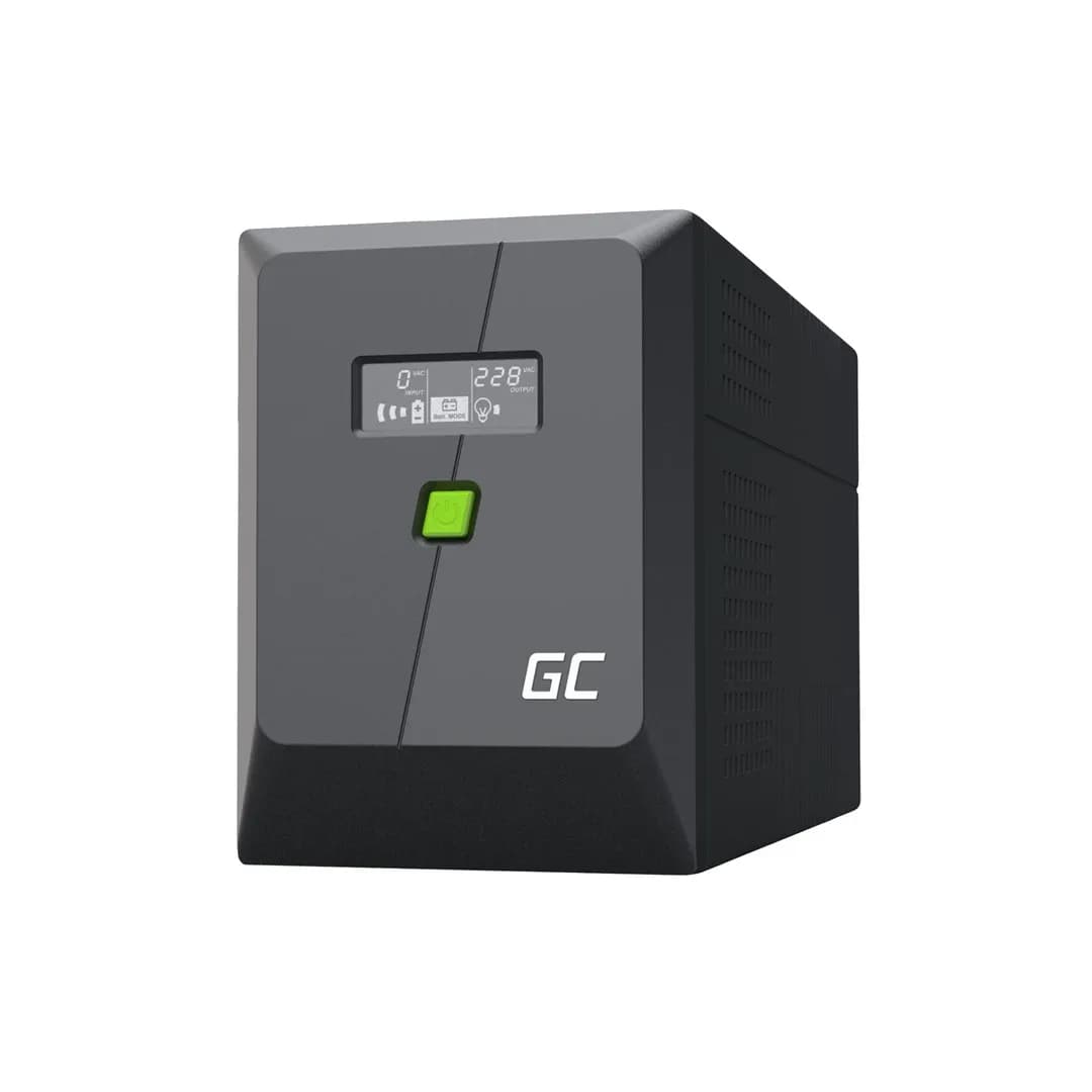 Green Cell UPS POWERPROOF 900W/1500VA MODYFIKOWANA SINUSOIDA, zdjęcie 1 z 12