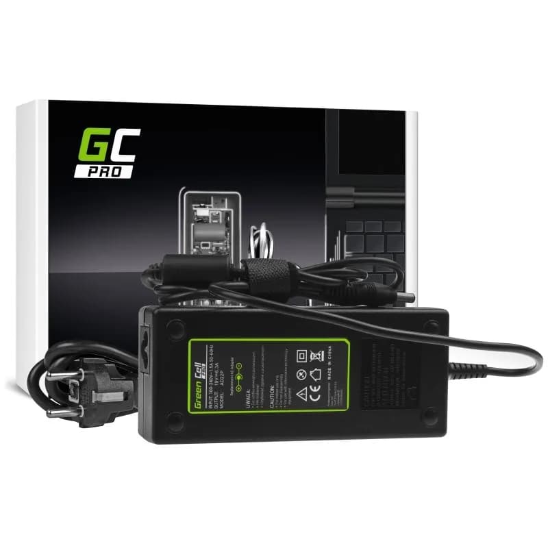 Green Cell ZASILACZ AD22P TOSHIBA 19V 6.3A 120W, zdjęcie 1 z 5