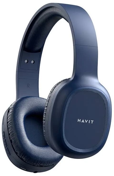 Havit Słuchawki bezprzewodowe nauszne H2590BT Pro (niebieski), zdjęcie 1 z 5