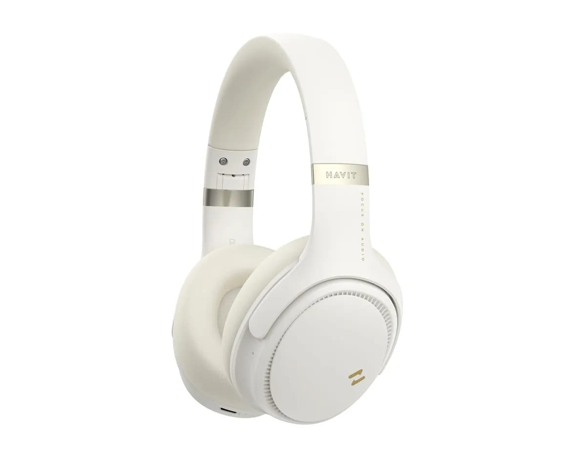 Havit Słuchawki bluetooth H630BT PRO (maślano-żółty), zdjęcie 1 z 5