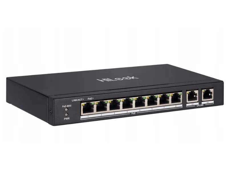 Hikvision Switch PoE Hilook by SW-10-POE 10-portowy