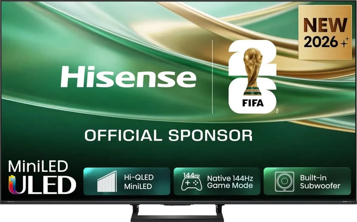 Hisense Telewizor 55E89S QLED 55" 4K Ultra HD 144Hz VIDAA U9 Dolby Vision Szary, zdjęcie 1 z 3