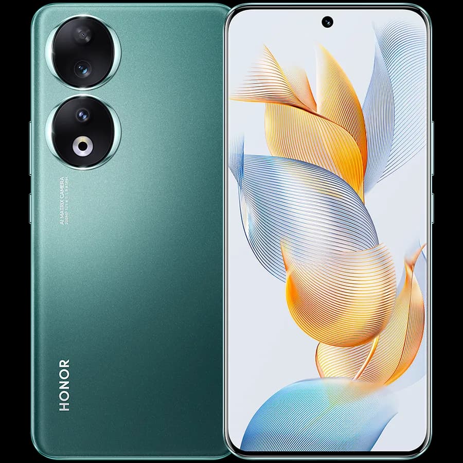 Honor 90 8 GB/256 GB Emerald Green, Grade B, Used, zdjęcie 1 z 4
