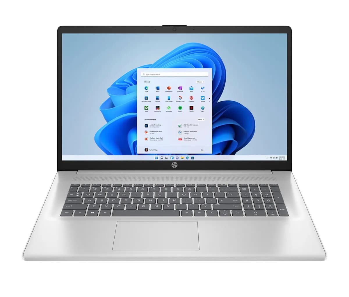 HP 17-cn4006nw Core 7 150U 17.3"FHD IPS 300nits AG 16GB DDR4 SSD1TB Intel Graphics Cam1080p, zdjęcie 1 z 6