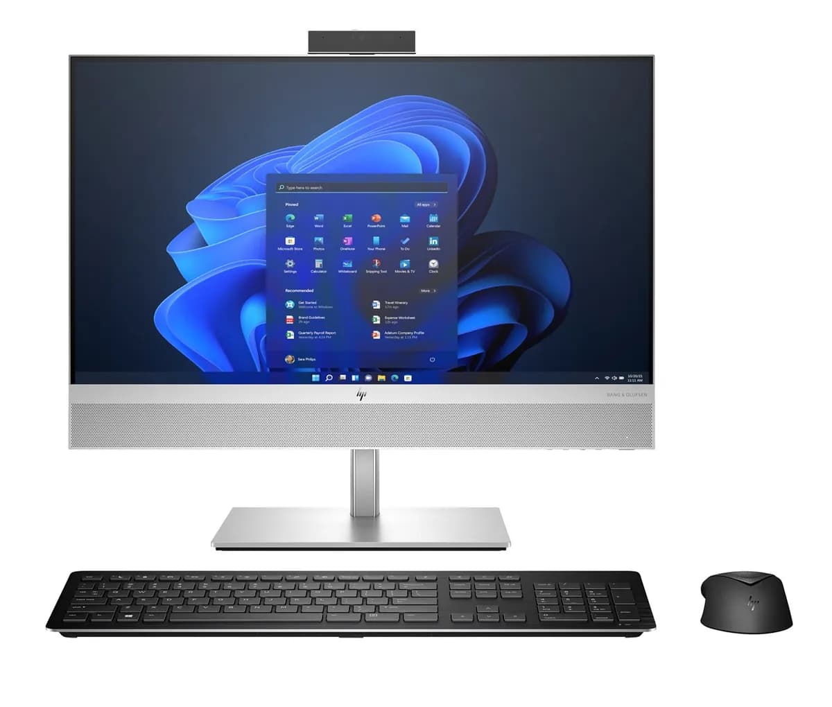 HP 840 AiO G9 i5-14500 23.8"FHD 250nits AG 16GB DDR5 4800 SSD512 UHD 770 Cam 5Mpx W11Pro 3Y, zdjęcie 1 z 8