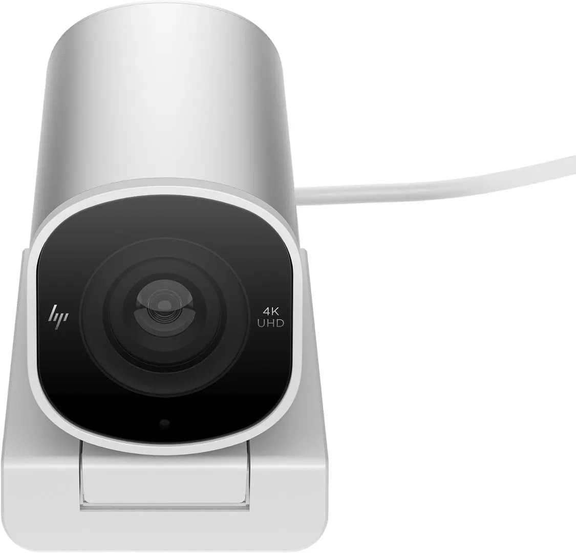 HP Kamera internetowa 960 4K Streaming Webcam USB srebrna 695J6AA, zdjęcie 1 z 10