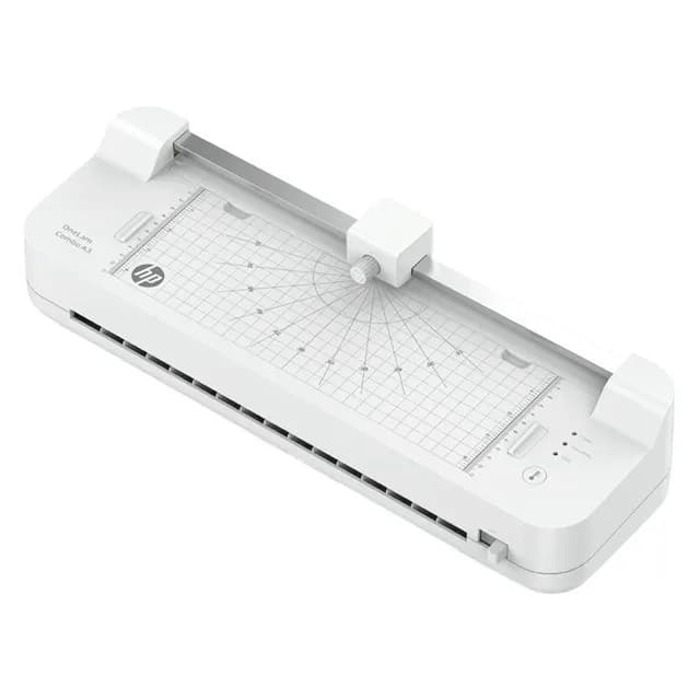 HP Laminator ONELAM COMBO A3, na zimno/gorąco, zintegrowany trymer, zaokrąglacz rogów, zdjęcie 1 z 7