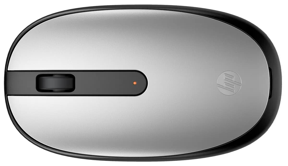 HP Mysz 240 Pike Silver Bluetooth Mouse bezprzewodowa srebrno-czarna 43N04AA, zdjęcie 1 z 10