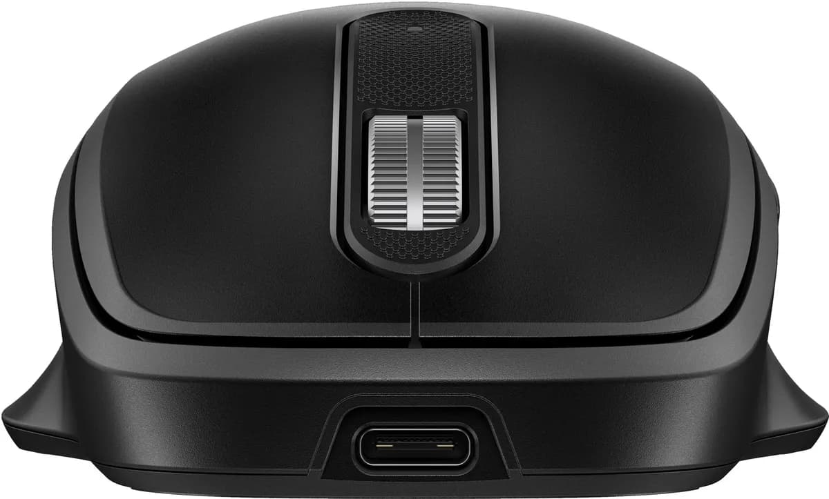 HP Mysz 510 Ultra-Fast Rechargeable Wireless Mouse Black bezprzewodowa z akumulatorem czarna, zdjęcie 1 z 5