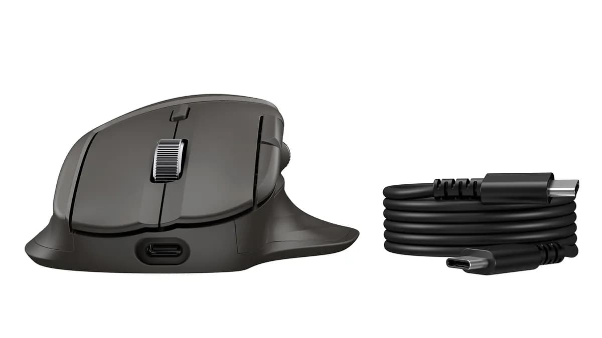 HP Mysz 780M Ultra-Fast-Scroll Wireless Mouse Black bezprzewodowa czarna B8YX3AA, zdjęcie 1 z 9