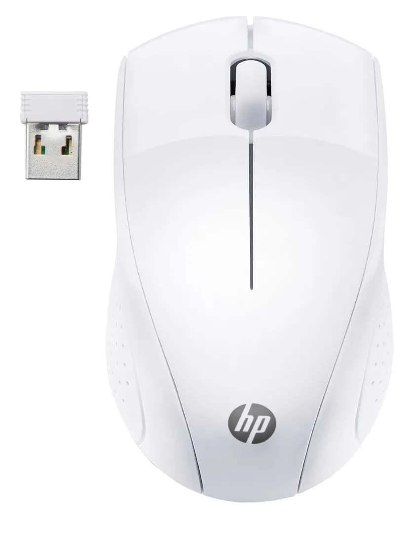 HP Mysz Wireless Mouse 220 Snow White bezprzewodowa biała 7KX12AA, zdjęcie 1 z 2