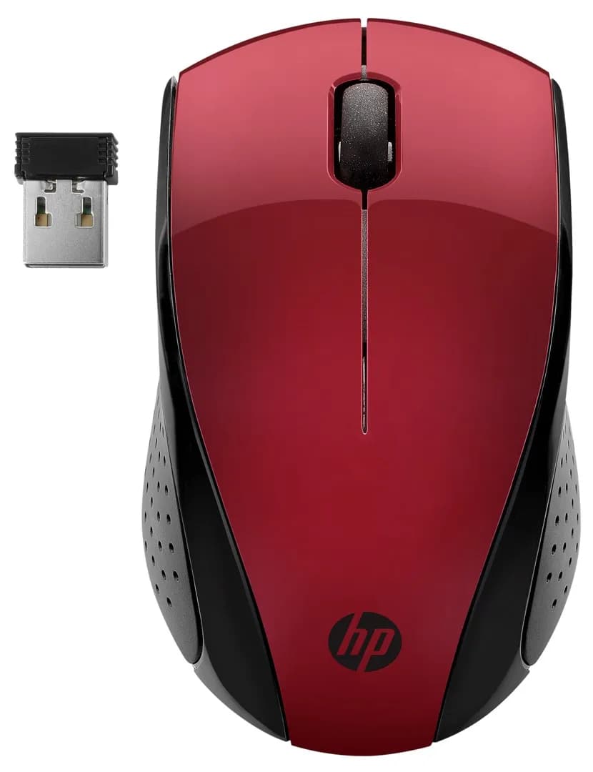HP Mysz Wireless Mouse 220 Sunset Red bezprzewodowa czerwona 7KX10AA, zdjęcie 1 z 2