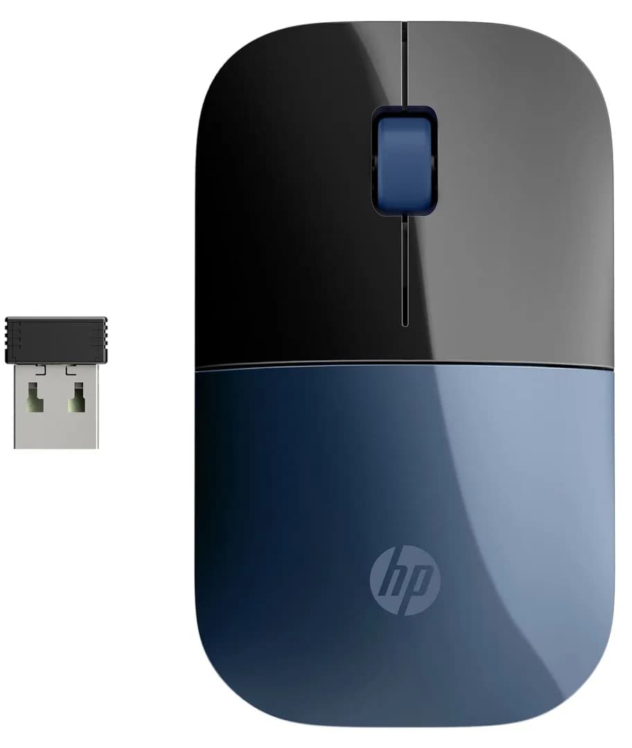 HP Mysz Z3700 Wireless Mouse Blue bezprzewodowa niebieska V0L81AA, zdjęcie 1 z 4
