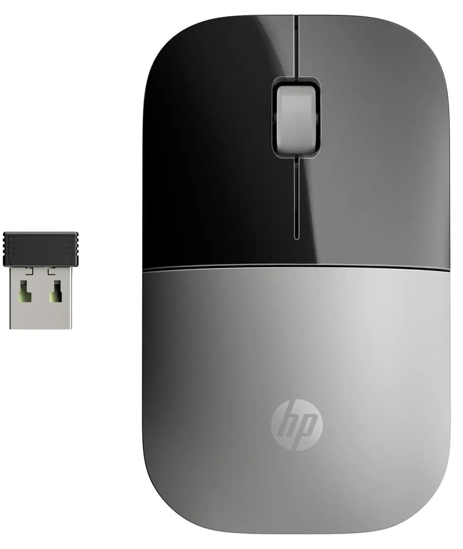 HP Mysz Z3700 Wireless Mouse Silver bezprzewodowa srebrna X7Q44AA, zdjęcie 1 z 5