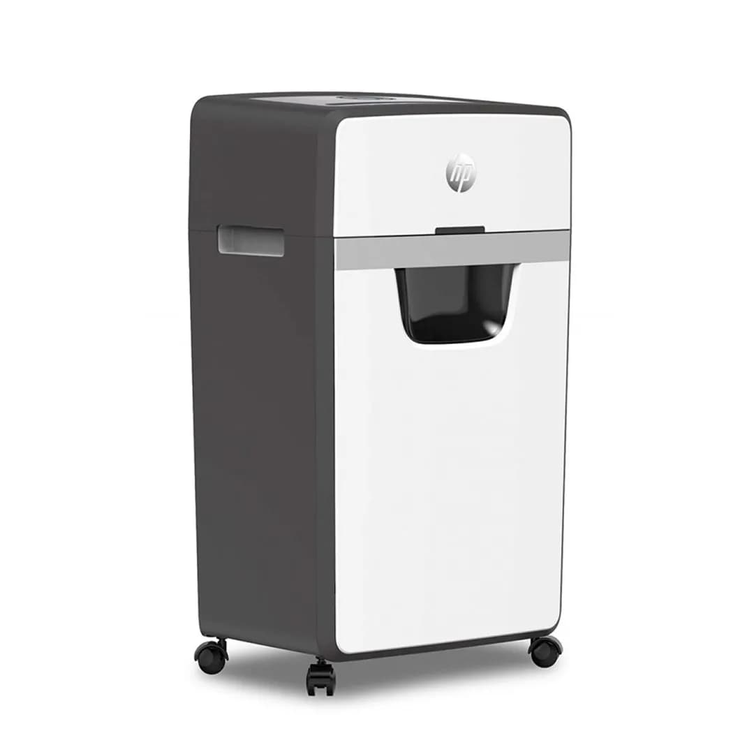 HP Niszczarka ONESHRED 16MC, mikrościnki, P-5, 16 kart., 30l, jasnoszara, HPN280816MCON-14., zdjęcie 1 z 5