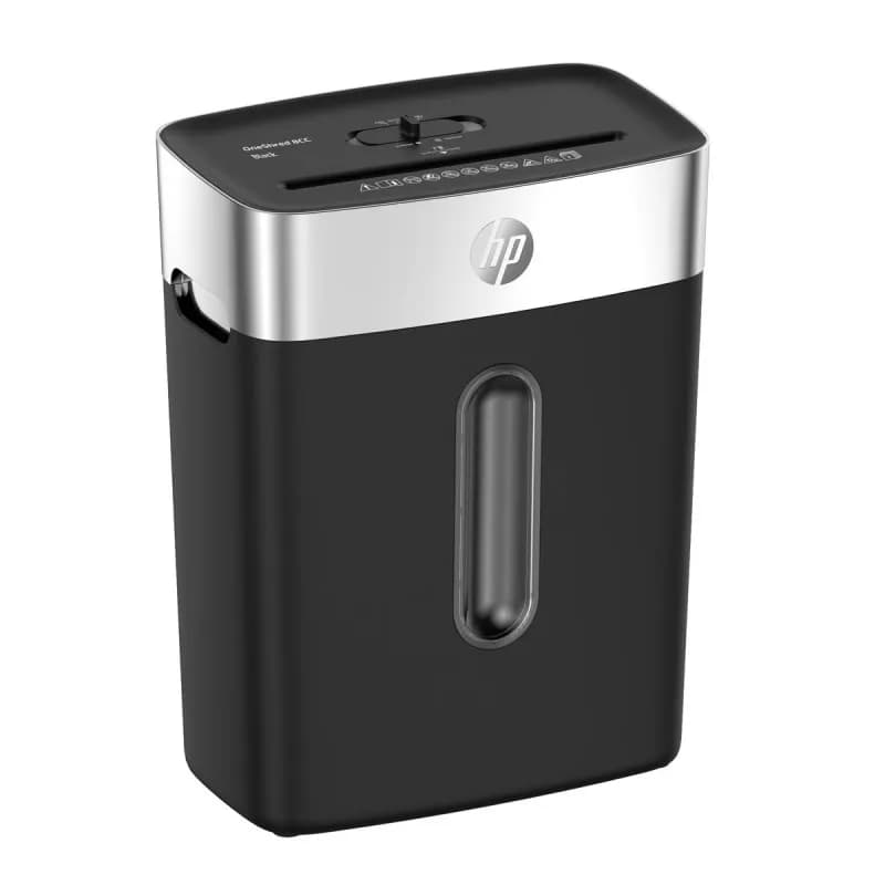 HP NISZCZARKA ONESHRED 8CC, ŚCINKI, P-4, 8 kartek, 15L, CZARNA, zdjęcie 1 z 2