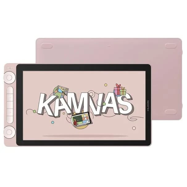 Huion Tablet graficzny z ekranem Kamvas 13 różowy, zdjęcie 1 z 7