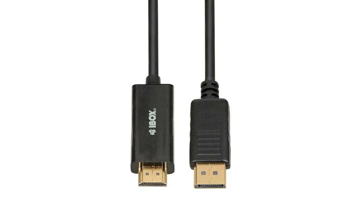 Ibox Kabel adapter DisplayPort do HDMI 4k30Hz 2m