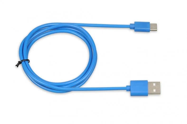Ibox Kabel IKUMTCB (USB 2.0 typu A - USB typu C ; 1m; kolor niebieski), zdjęcie 1 z 3
