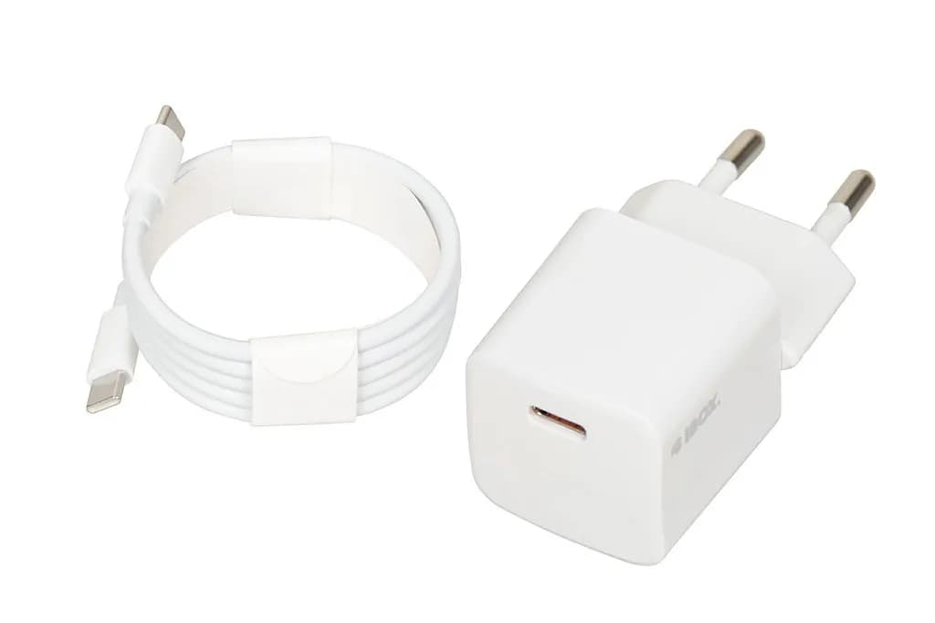 Ibox ŁADOWARKA SIECIOWA I-BOX C-38 PD30W USB-C, KABEL, zdjęcie 1 z 7