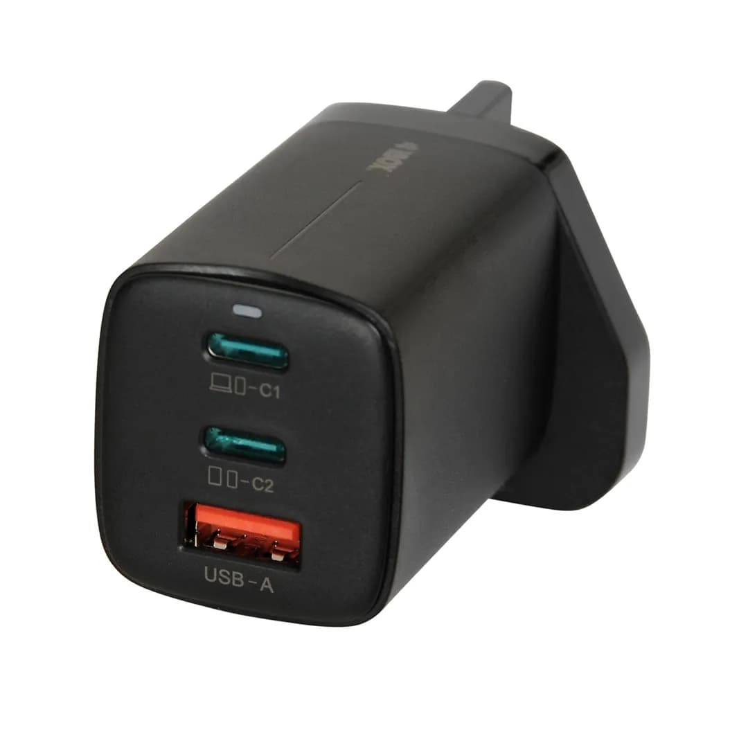 Ibox ŁADOWARKA SIECIOWA I-BOX C-65 GAN PD65W KABEL, CZARNA, zdjęcie 1 z 7