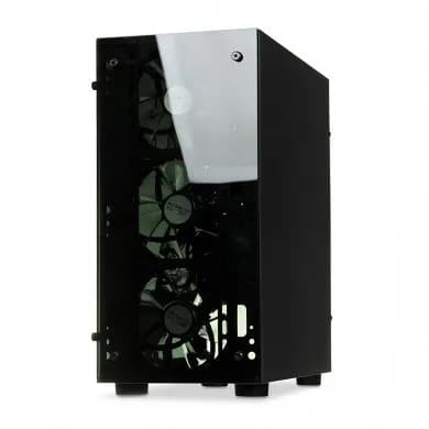 Ibox Obudowa MINI TOWER PASSION V4 GAMING OPV4 (Micro ATX; kolor czarny), zdjęcie 1 z 12